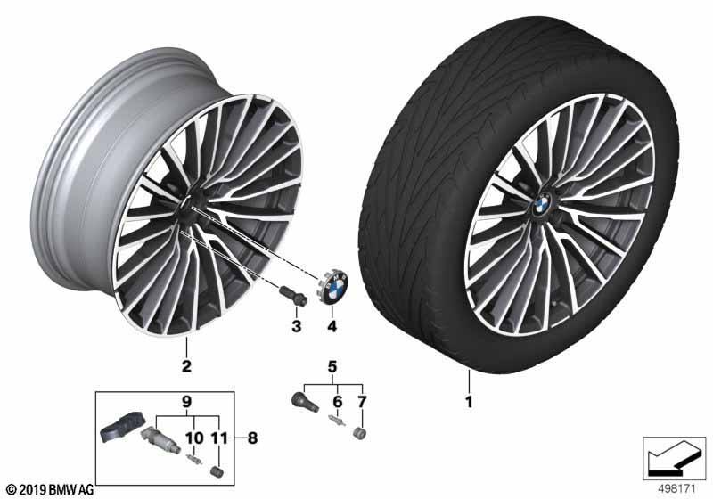 BMW LM Rad Vielspeiche 777 - 20"