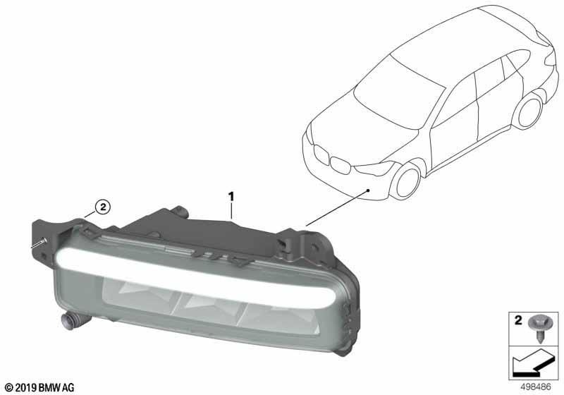 Nebelscheinwerfer LED