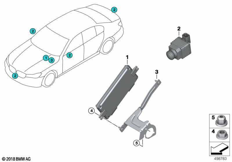 Surround View Kamera/Parkassistent Plus