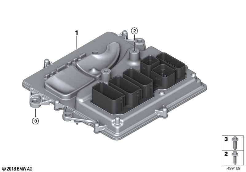 Grundsteuergerät DME / MEVD 172G