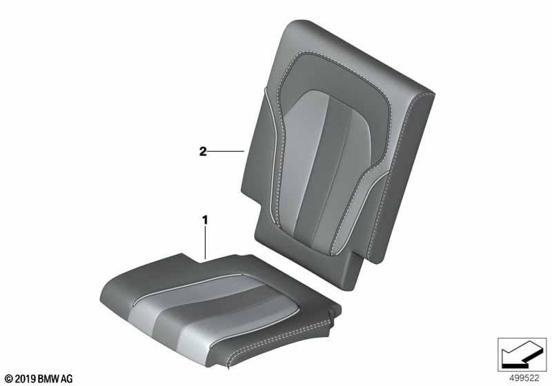 Individual Bezug Sitz hinten 3. Reihe