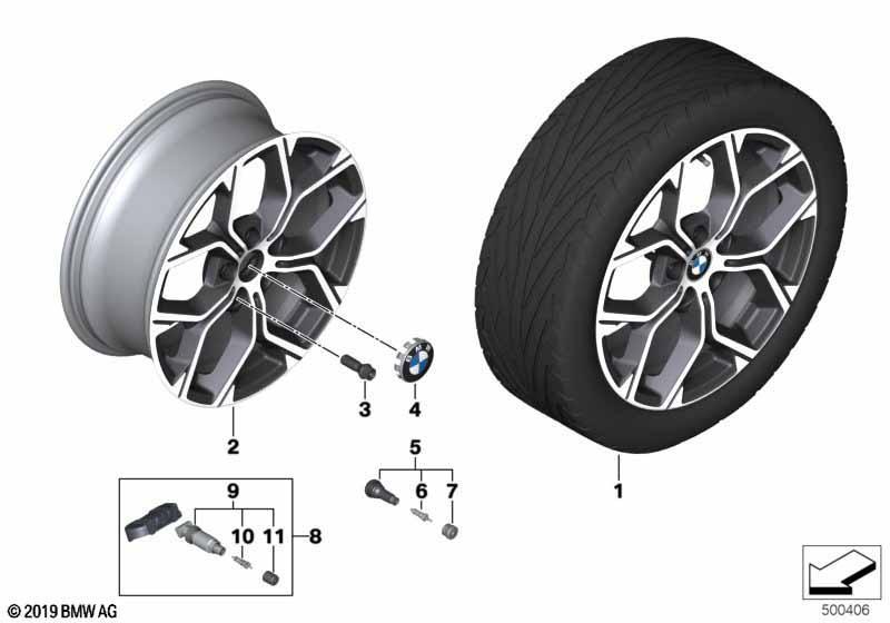 BMW LM Rad Y-Speiche 579- 18"