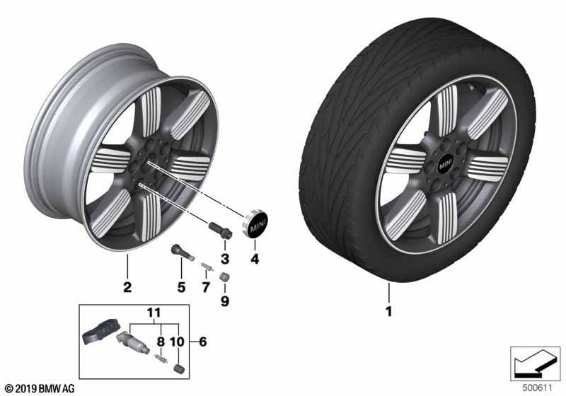 MINI LM Rad 60 years Spoke 525 - 17"