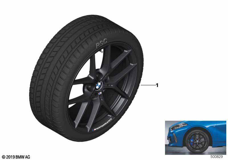 Winter wheel w.tyre M Y-spoke 554M - 18"