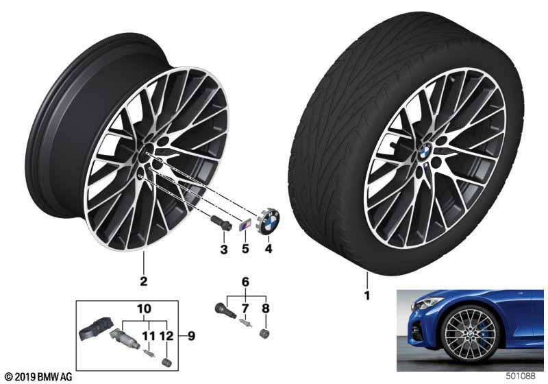 BMW LM Rad M Kreuzspeiche 794M - 20" SZ