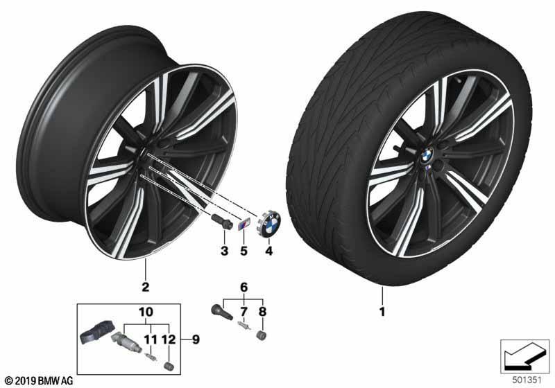 BMW LM Rad M Sternspeiche 749M - 22"