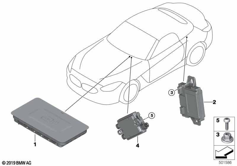 Einzelteile Telefonie Wireless Charging