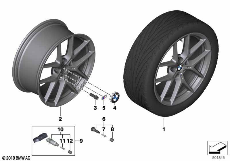 BMW LM Rad Y-Speiche 554M - 18"