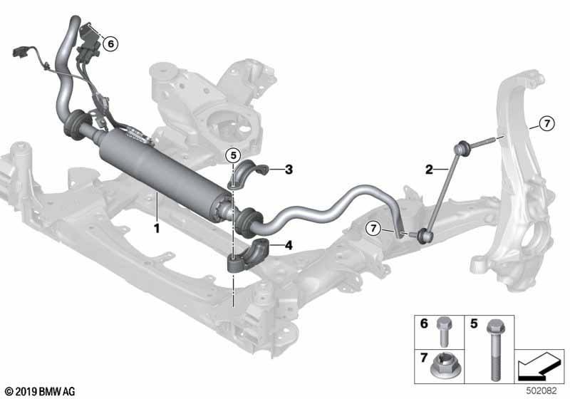 Stabilisator vorn / Dynamic Drive