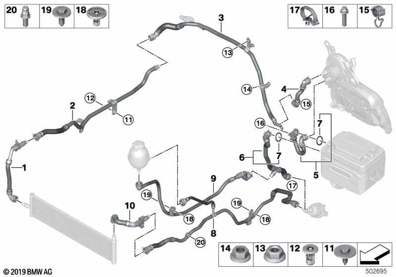 Kühlkreislauf Hochvoltspeicher