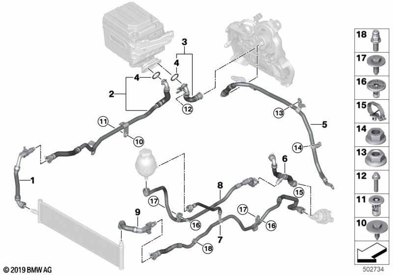 Kühlkreislauf Hochvoltspeicher