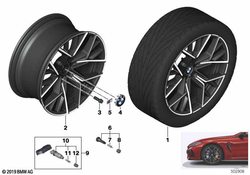 BMW LM Rad Sternspeiche 811M - 20"