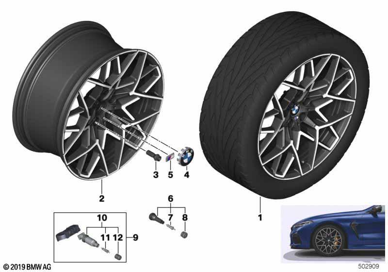 BMW LM Rad Sternspeiche 813M - 20"