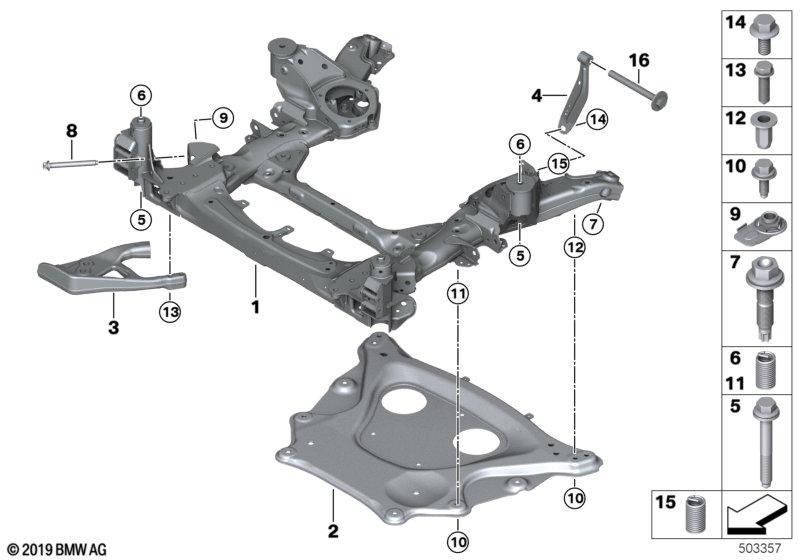 Vorderachsträger Allrad