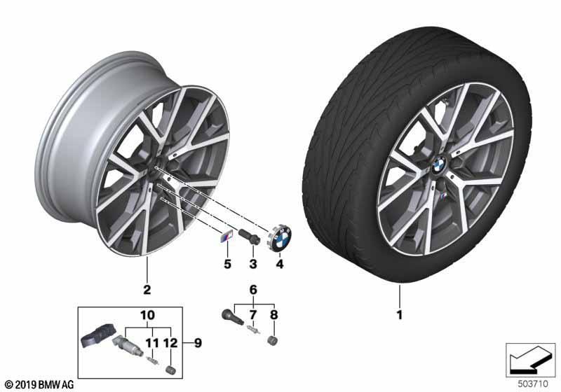 BMW LM Rad Y-Speiche 553M - 18"