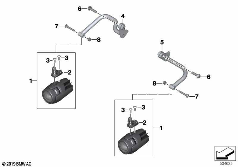 LED-Zusatzscheinwerfer "Nano"