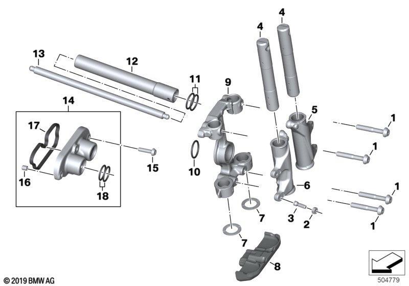 Ventilsteuerung-Kipphebel/Ventile