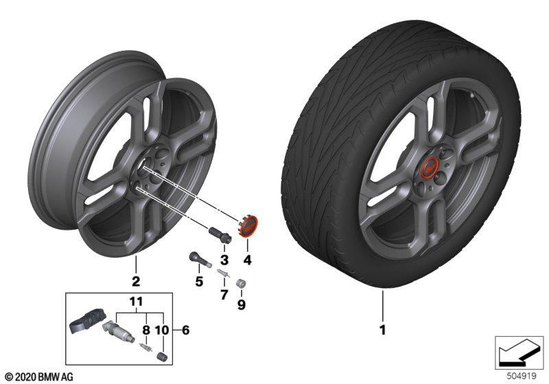 MINI LM Rad JCW GP Spoke 565 - 18" SZ