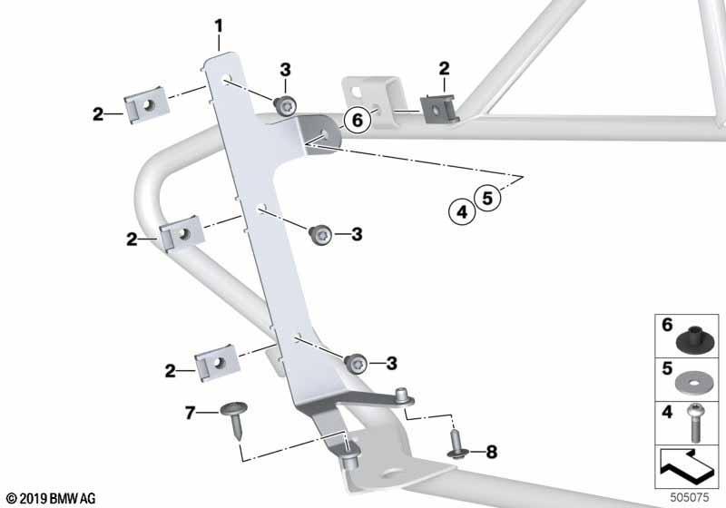 Halter Feuerlöscher