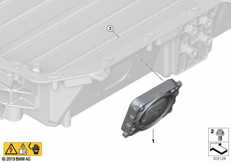 Hochvolt-Batterie Entgasungseinheit