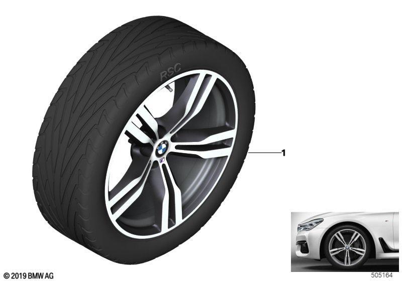 BMW LM Rad M Doppelspeiche 648M - 20"