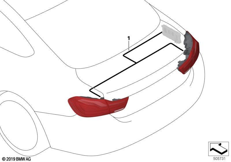 Umrüstung Heckleuchte Facelift Blackline