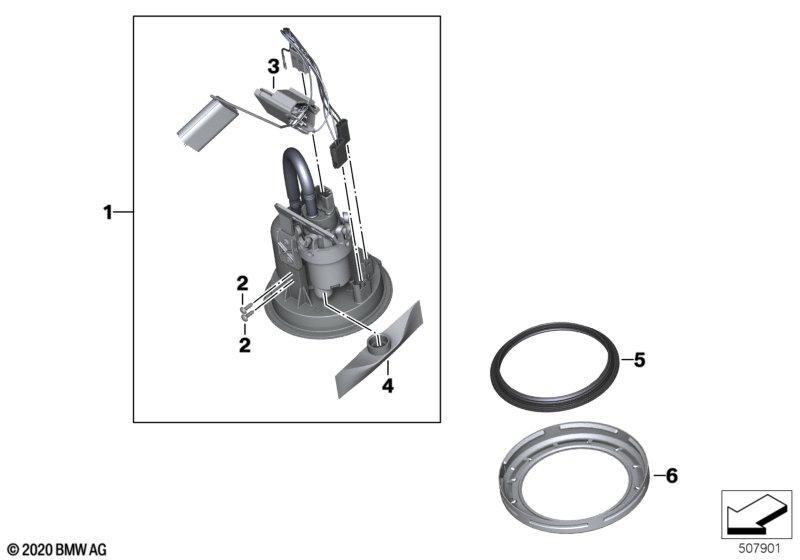 Kraftstoffpumpe / Hebelgeber