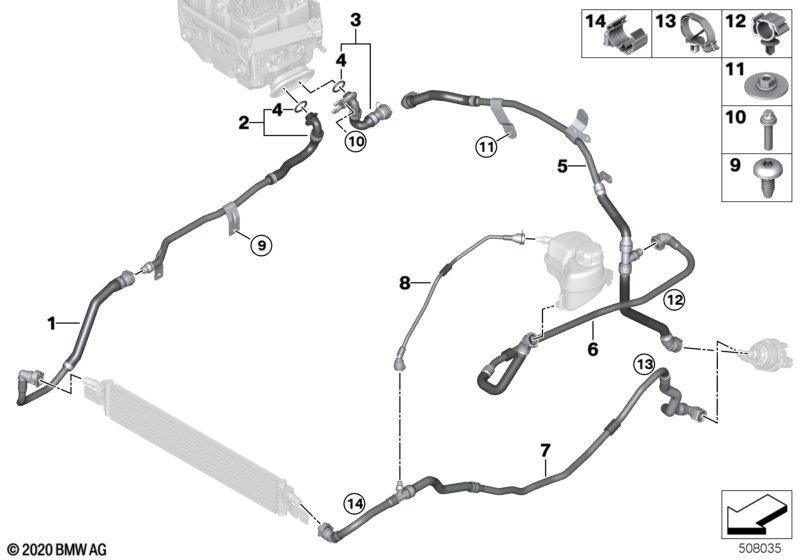 Kühlkreislauf Hochvoltspeicher