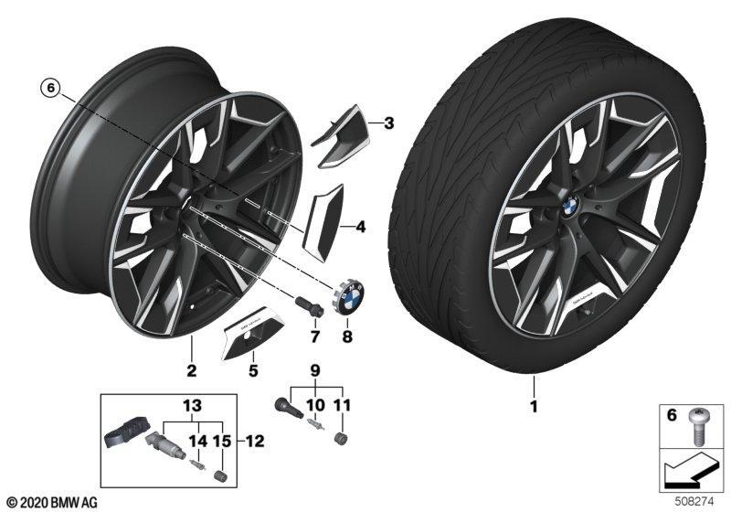 BMW LM Rad Aerodynamik 1001I - 20"