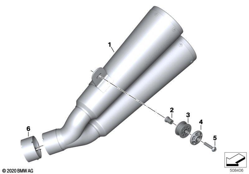 Schalldämpfer/Anbauteile