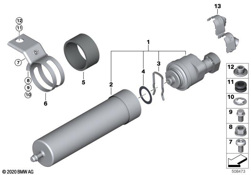 Kraftstofffilter mit Heizung