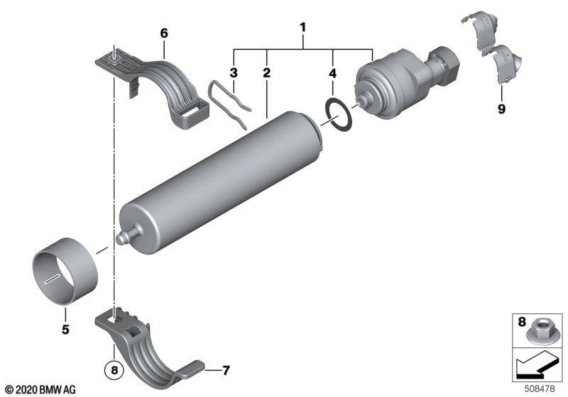 Kraftstofffilter mit Heizung