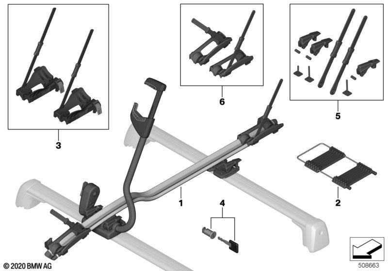 Fahrraddachträger