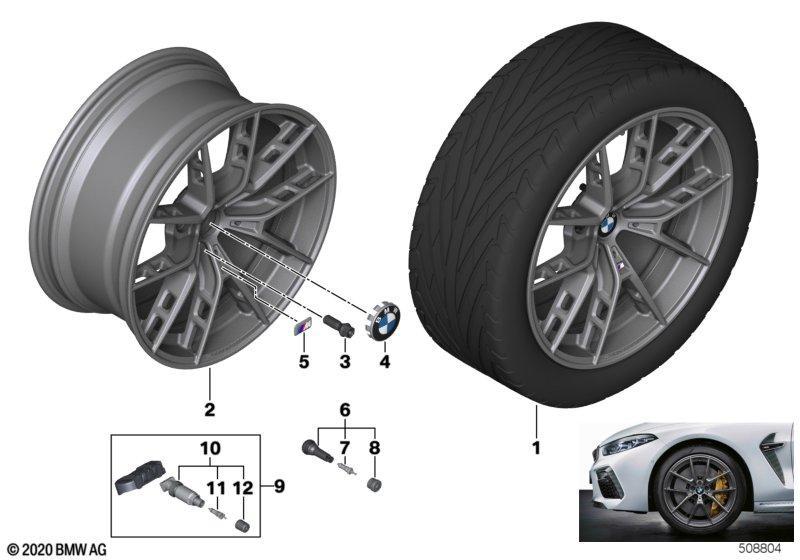 BMW LM Rad M Perf. Y-Speiche 863M - 20"