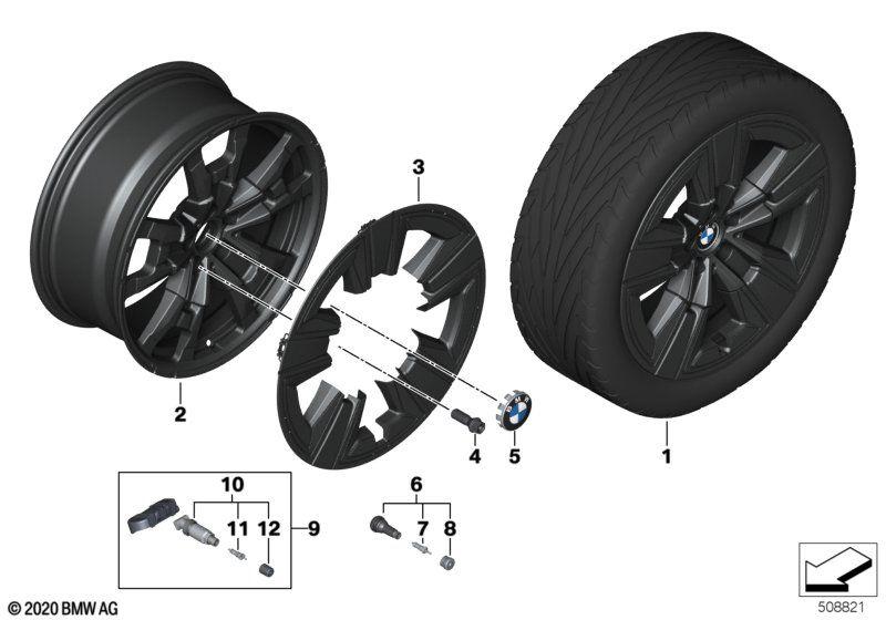 BMW lt-all. wheel aerodynamic 842 - 19"