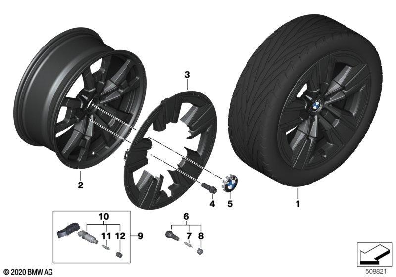 BMW LM Rad Aerodynamik 842 - 19"