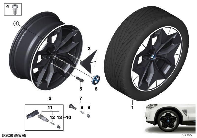 BMW LM Rad Aerodynamik 843 - 20"