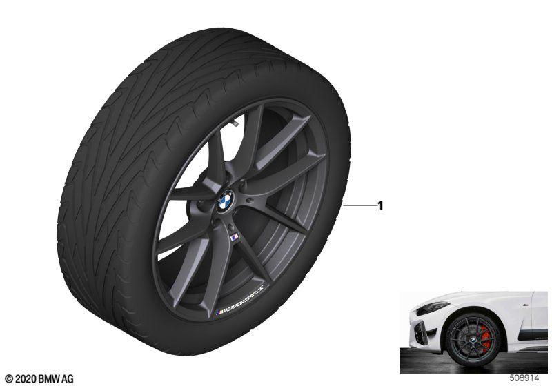BMW LA wheel M Perf. Y-spoke 898M - 19"
