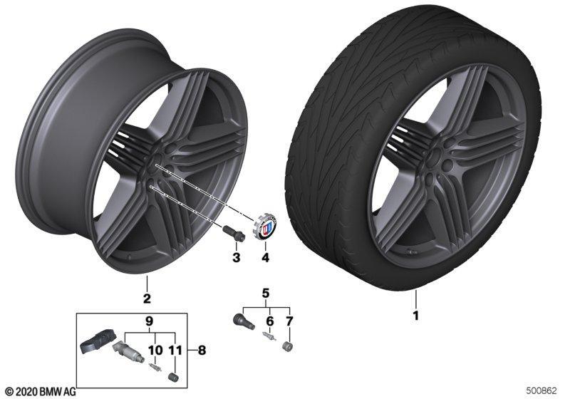 Alpina LM Rad Dynamic D20 - 21"