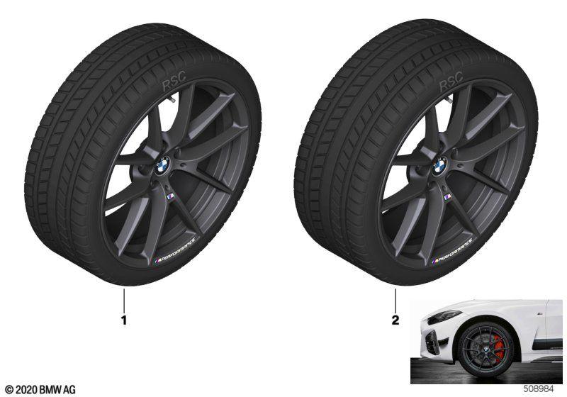 Winter wheel w.tire M Y-SPK.898M - 19"