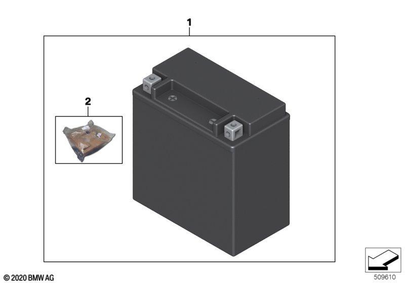 AGM-Batterie