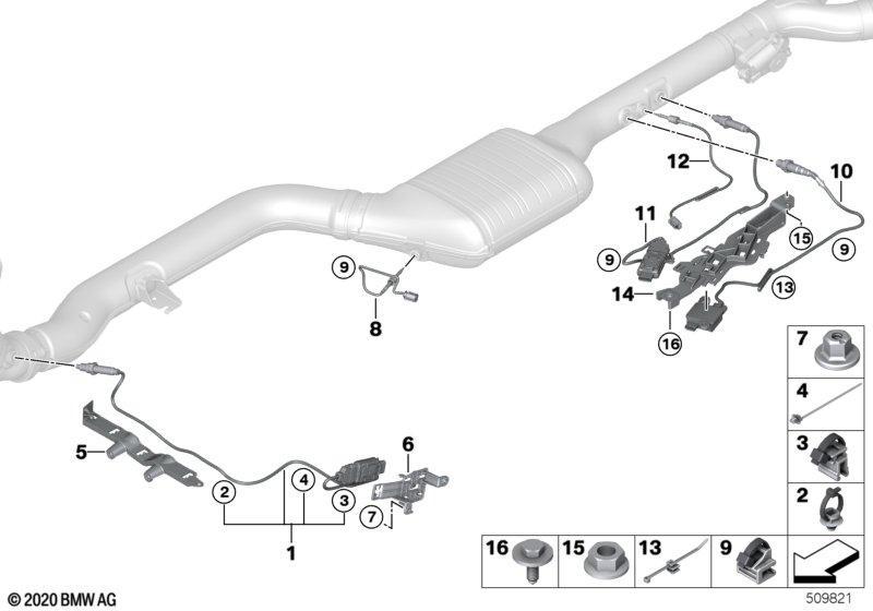 Abgassensorik / Sonde NOX / SCR