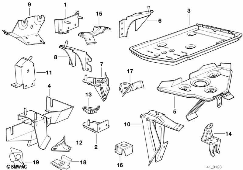 Vorderbau Halter