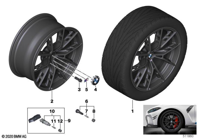 BMW LM Rad Y-Speiche 963M - 19-20" SZ