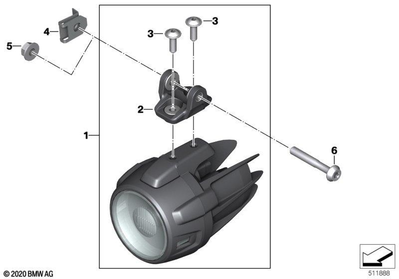 LED-Zusatzscheinwerfer "Nano"