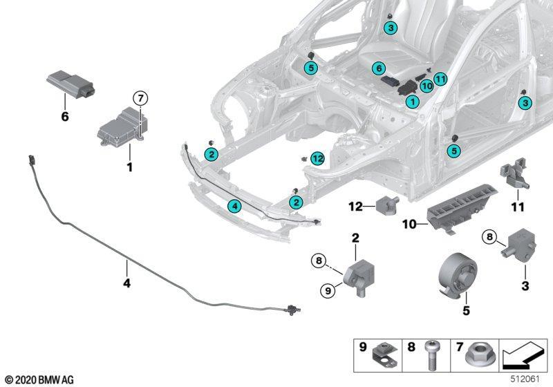 Elektrikteile Airbag