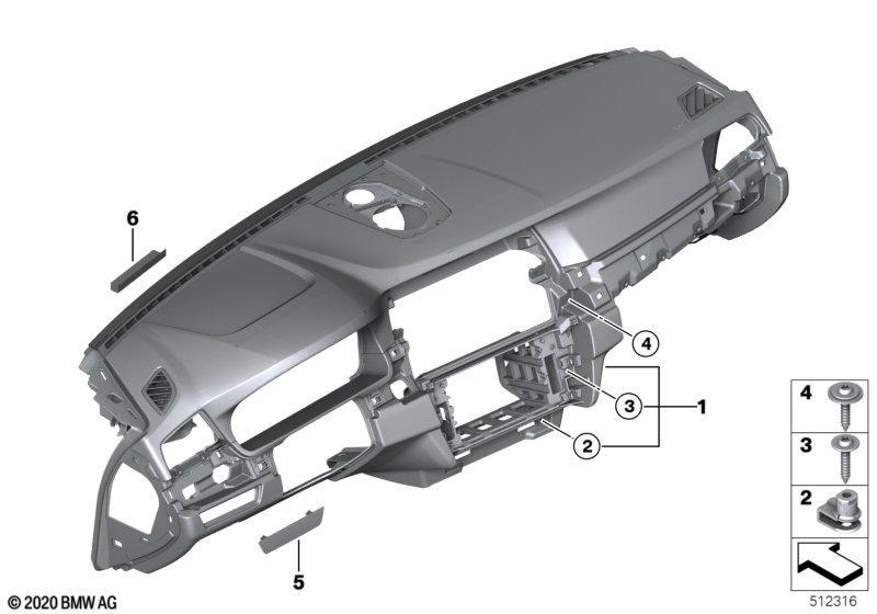 Verkleidung Instrumententafel