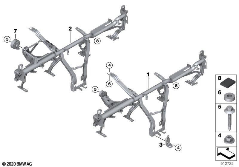 Träger Instrumententafel