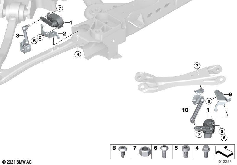 Sensor Leuchtweitenregulierung