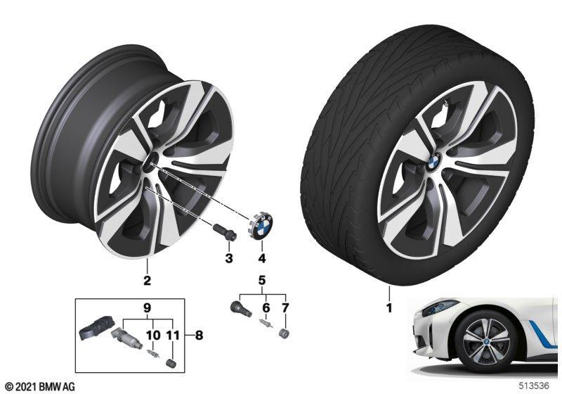 BMW LM Rad Aerodynamik 852 - 17"